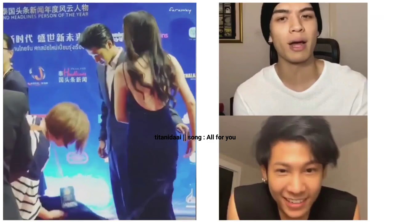 krist singto and friends kill peraya ghost ship 😅❤