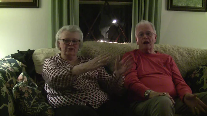 Jim Gibney & Maureen Gibney Crouse reminiscing, Pa...