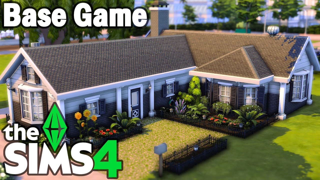 Ranting about EA & building a Base Game home [Speed Build] - YouTube