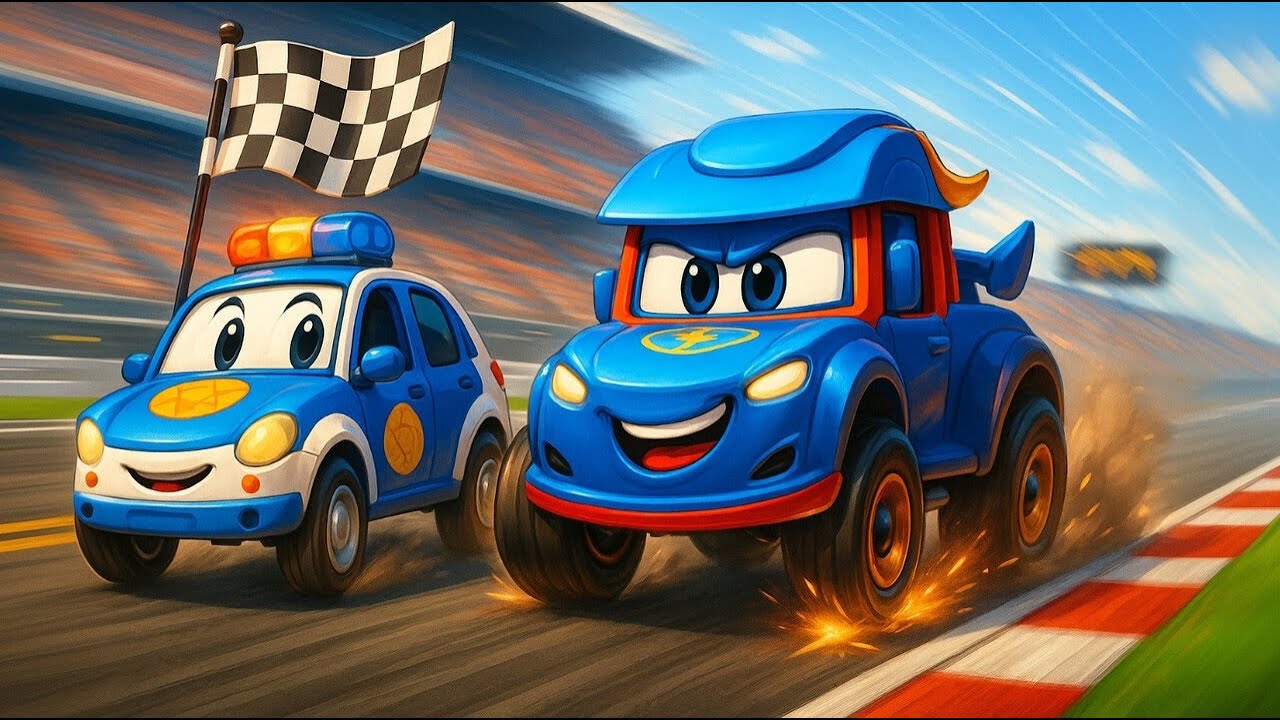 De GROTE RACE: Al de beste auto's van Car City