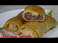 Рецепт Вкусных Блинчиков с мясной начинкой /Pancakes with meat stuffing