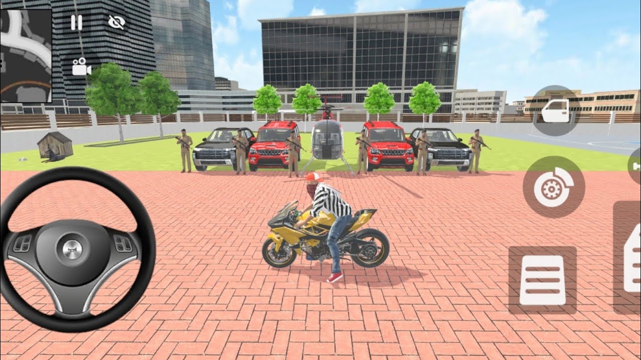 Franklin order by 2️⃣ Scorpio 1️⃣ Helicopter 🚁 2️⃣ Mahindra 1️⃣ Bike 6️⃣ Police man #azamgaming0023 