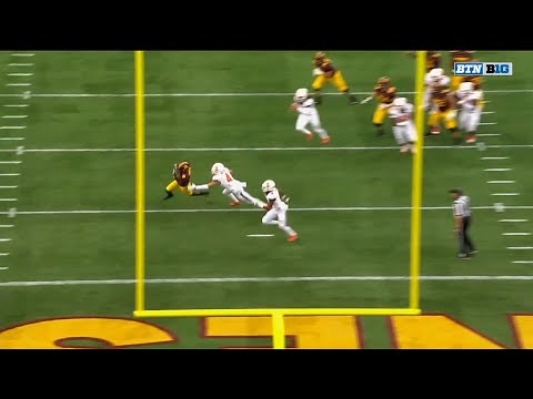 Tyler Johnson Dives for TD vs. Illinois