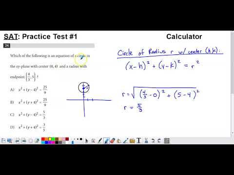 SAT Practice Test #1, Section #4, Problem #24