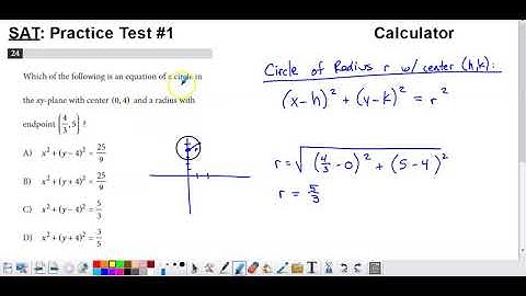 SAT Practice Test #1, Section #4, Problem #24