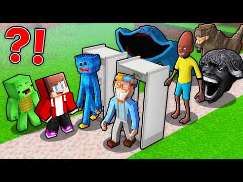 Mikey and JJ Create Mob Scanner to Find Secrets in Minecraft - Maizen