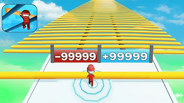 Satisfying Mobile Game Roof Rails Top Free Gameplay Walkthrough All Levels Latest Update Max Speed