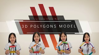 3D POLYGON MODEL | Math Project 👍❤
