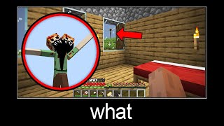 Minecraft Scary Two-Headed Giant Alex - Wait What Meme part 277