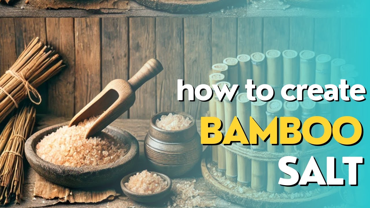 DIY Bamboo Salt: Step-by-Step Guide to Making This Unique Korean Salt !!