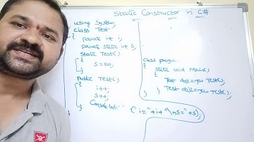 static constructor in c#