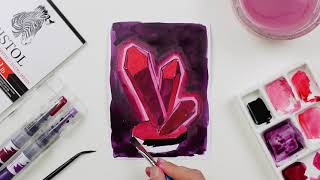 SketchBox How-To: Learn how to paint crystals with ink   (October 2026)