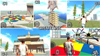 How To Create Challenge Track Link In Indian bikes driving 3d | Made in Rgs Tool Secret Cheat Code screenshot 5