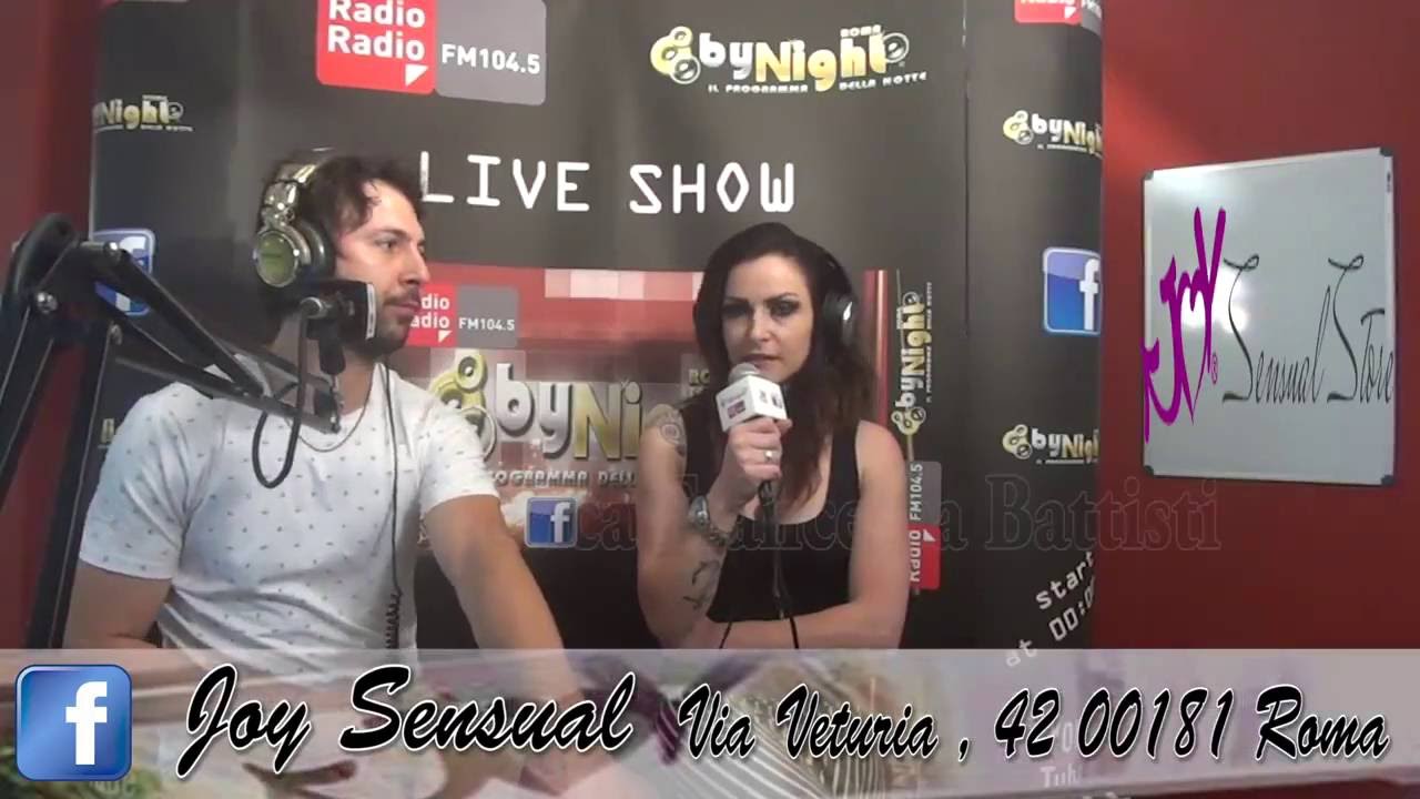 Joy Sensual ospite di Radio Radio by night