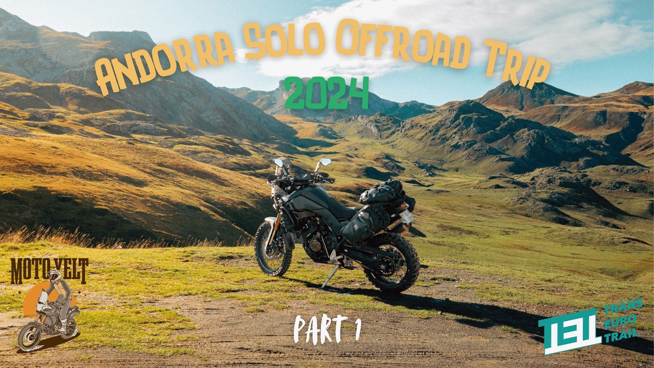 Solo Adventure: Off-Road riding in the Pyrenees on my Tenere 700 Extreme! 🇫🇷🇪🇸🇦🇩