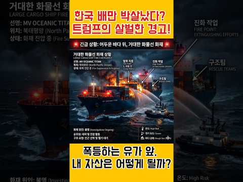 "한국 배 박살났다!" 트럼프의 분노, 다음 타겟은 내 통장?＃울산아파트＃부동산＃부동산정책＃경제뉴스＃아파트시세