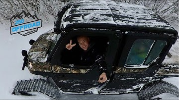 Polaris Ranger XP1000 on Camso Tracks.