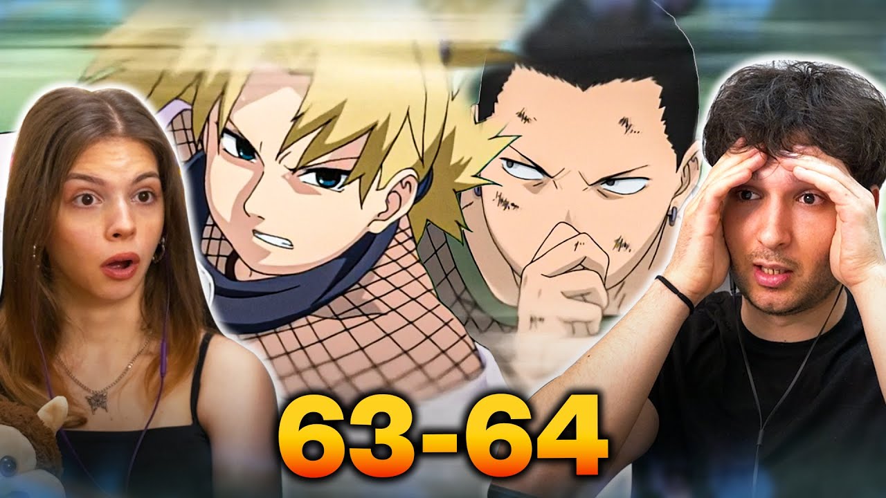 SHIKAMARU vs TEMARI! 🔥 Naruto Episodes 63 & 64 REACTION!
