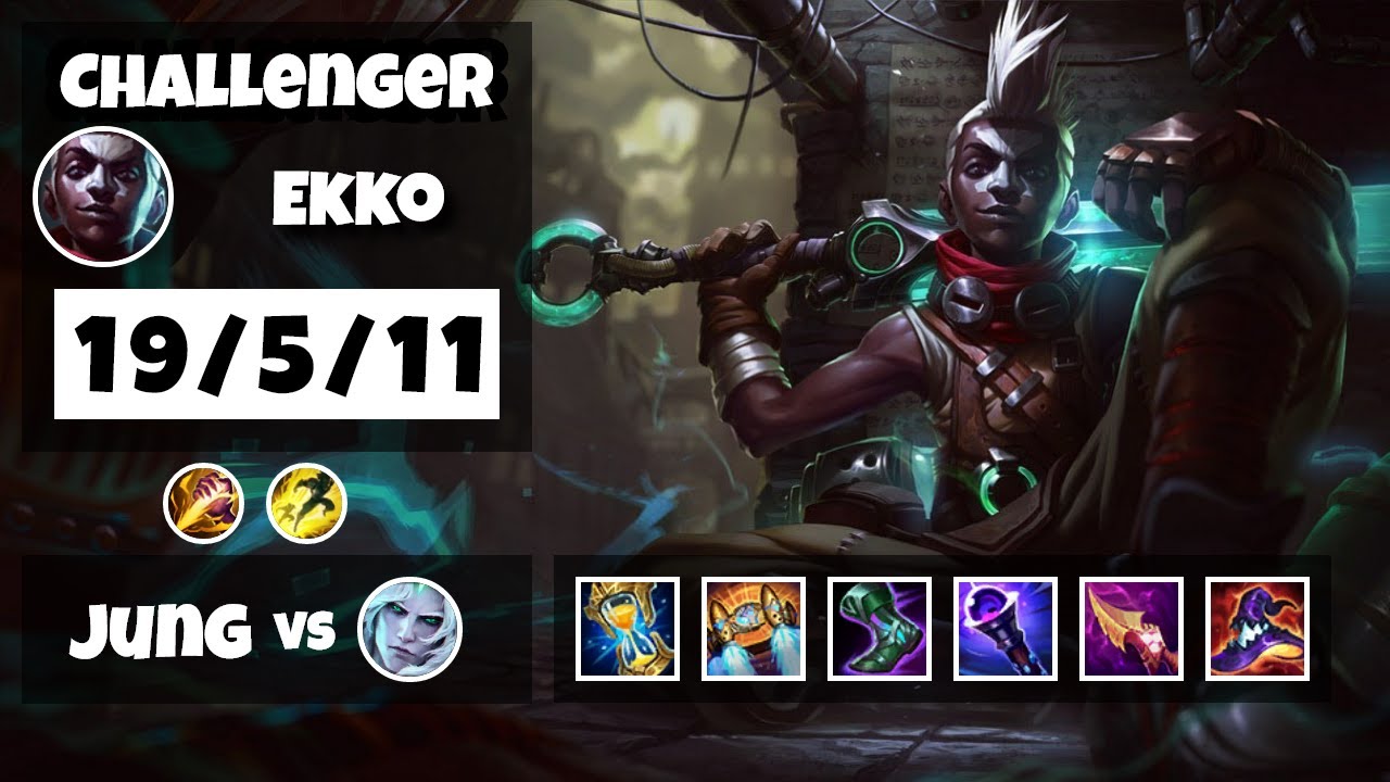 Ekko vs Viego BR Challenger JUNGLE (19/5/11) - v11.11