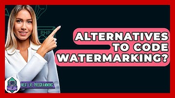 Alternatives To Code Watermarking? - Next LVL Programming