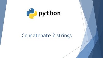 Python Concatenate 2 strings