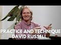 Guitarist David Russell in Conversation - Practice & Technique