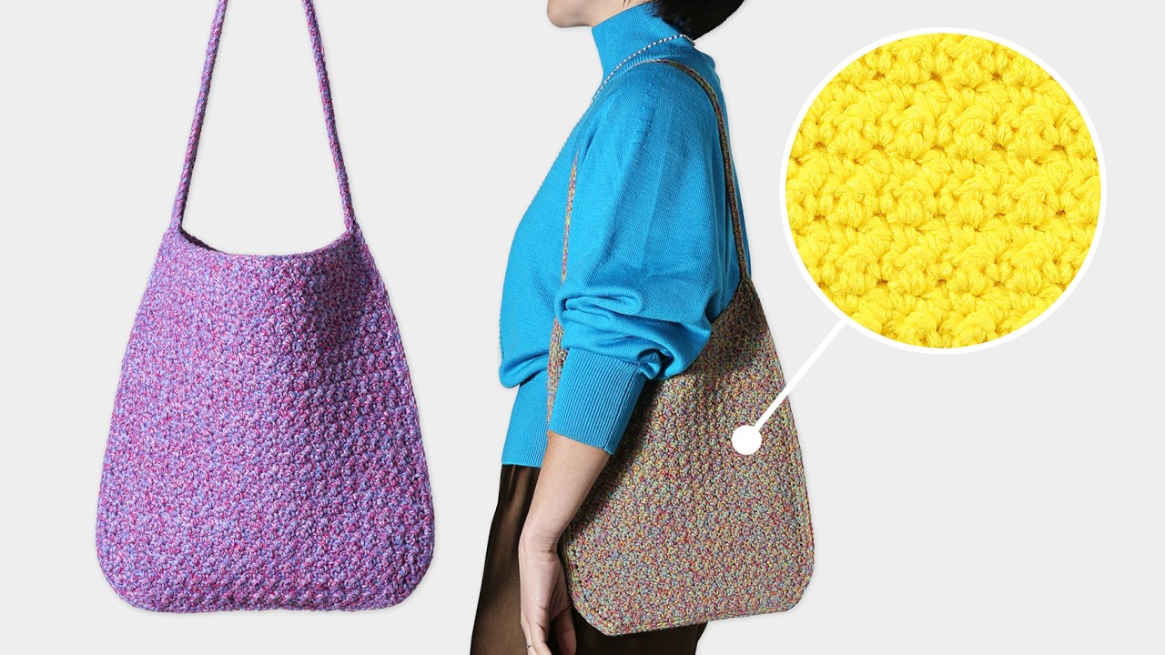 실루엣은 심플하게, 텍스처는 섬세하게 | 레몬필 라운드 숄더백 (Lemon Peel Stitch)