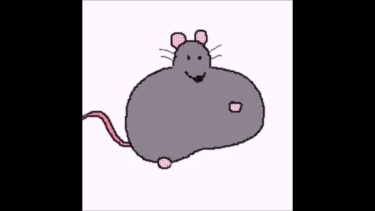 Бежит мышь - YouTube