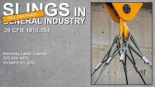 Details Slings in General Industry Guide