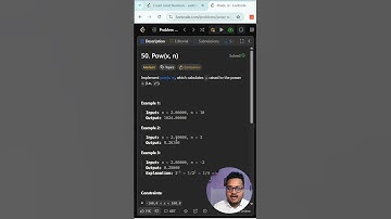 LeetCode 50: Pow(x, n) using recursion in JavaScript