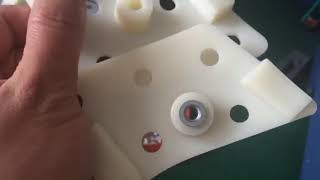 Ultrasonic staking insertion for putting metal nut into plastic products
