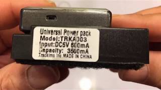 Waterproof Magnetic Box for GPS Tracker + 3500mAh battery 12 / 04 / 2017
