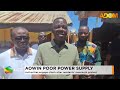 Aowin Poor Power Supply: Authorities engaging chiefs after residents' mammoth protest - News