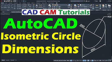 AutoCAD Isometric Circle Dimension