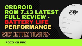 CrDroid Rom Full Review | Why better than Pixel Experience+ | Fast + Customization on PocoX3Pro