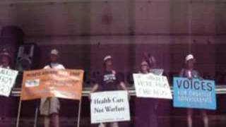 Kathy Kelly at RNC Protests