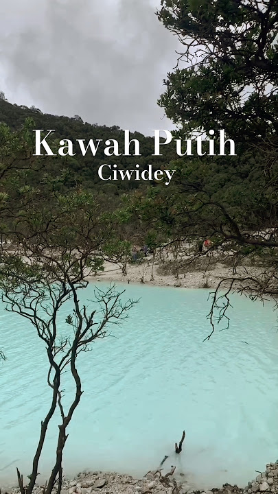 Kawah Putih Ciwidey Bandung #travel #kawahputihciwidey #shorts #bandung #tempatwisata