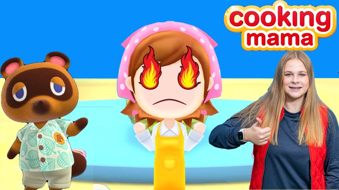 Assistant Plays Cooking Mama and Animal Crossing on the Nintendo Switch