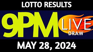 Lotto Result Today 9:00 pm draw May 28, 2024 Tuesday PCSO LIVE