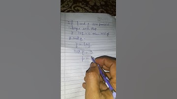 If p -10 q =0   then H C F