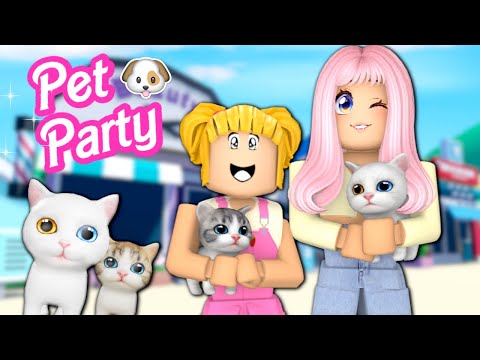 Caring for Cute Pets in Roblox with Goldie & Titi Games - Pet