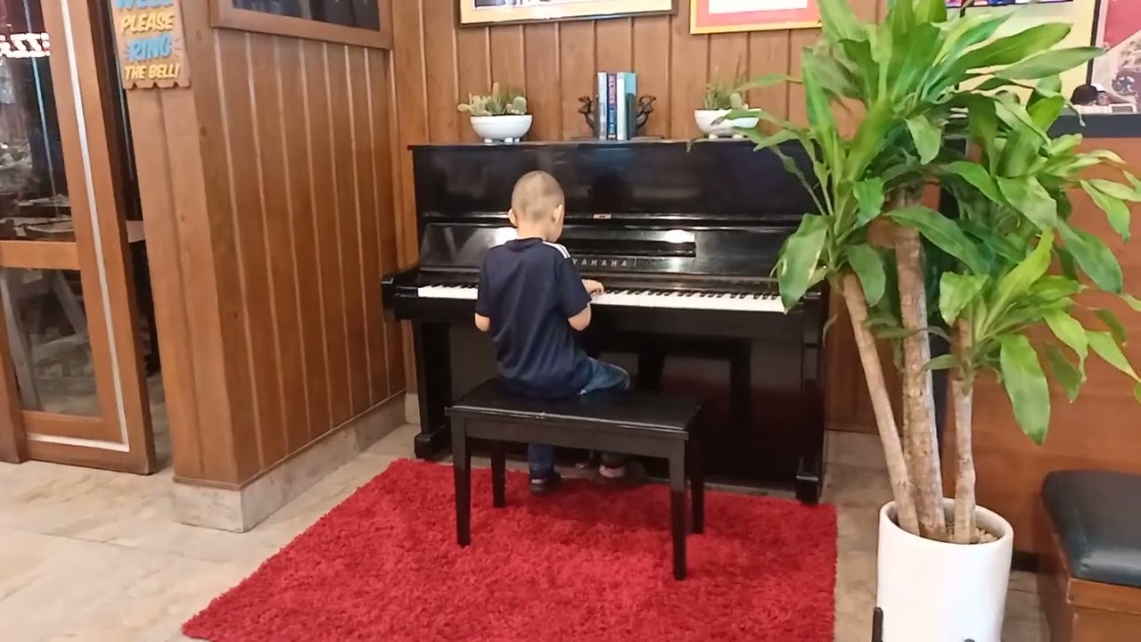 Easy on Me by Adele (Piano Cover of 8 years old)