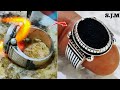 How to make silver ring  silver ring for men  silver ring making
