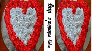 valentines day Special  red velvet cake//simple red velvet cake recipe//
