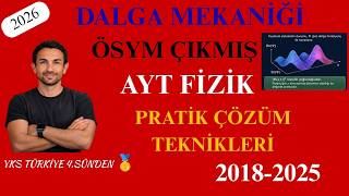 2018-2025 DALGA MEKANİĞİ Çıkmış Sorular | Yks 4.sünden Konu Anlatım Destekli | AYT FİZİK | YKS 2026
