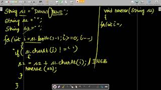 Java in Tamil - Reverse String with multiple words - Logical Program with detailed Answer