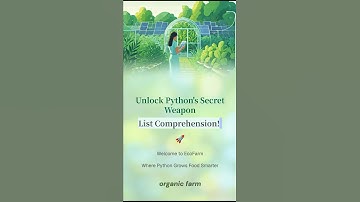 List Comprehension #python #listcomprehension #datastructures #python  #machinelearning #ai