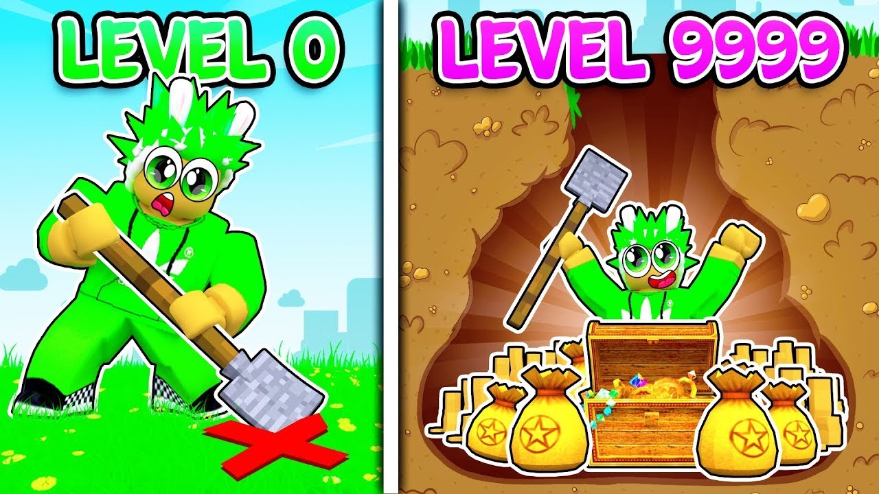 Ich BUDDEL mit der 60,000 ROBUX SCHAUFEL, dann passiert das!