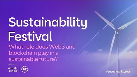 Web3 for Sustainability: What Role do Web3 and Blockchain Play in a Sustainable Future?
