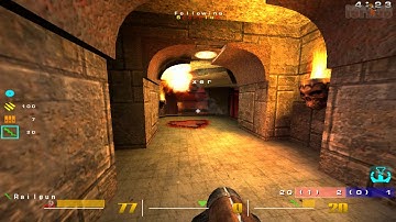 Quake 3 OSP: Quake III - Scorpious wallhacking and aimbotting on CROM Freeze server